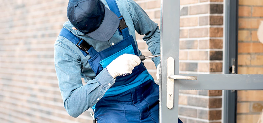 Pivot Storefront Door Locks Installation in Goleta, California