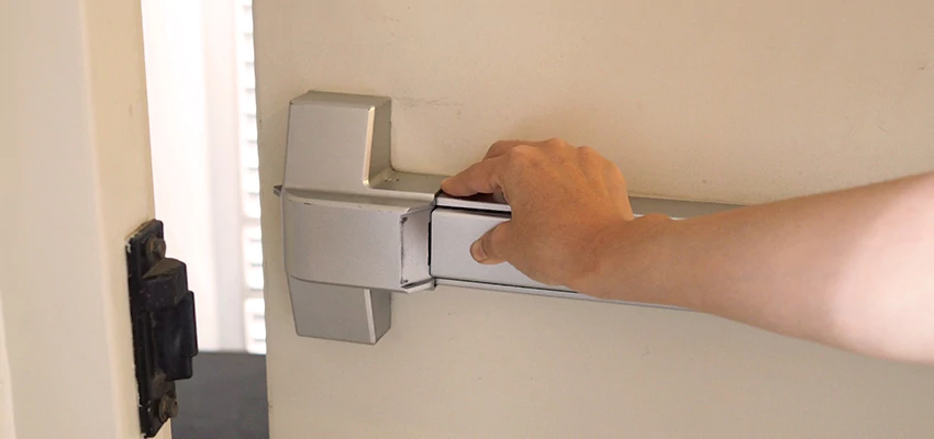 Roller Gate Panic Bar Installation in Goleta, California